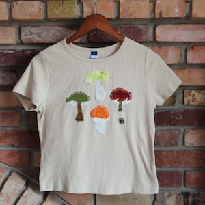 Mushrooms Patchwork Tee
