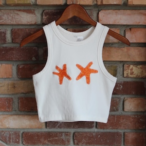 Tanque de retazos de estrellas de mar