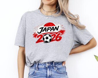 Japan Football T-Shirt, International Soccer 2026 Shirt