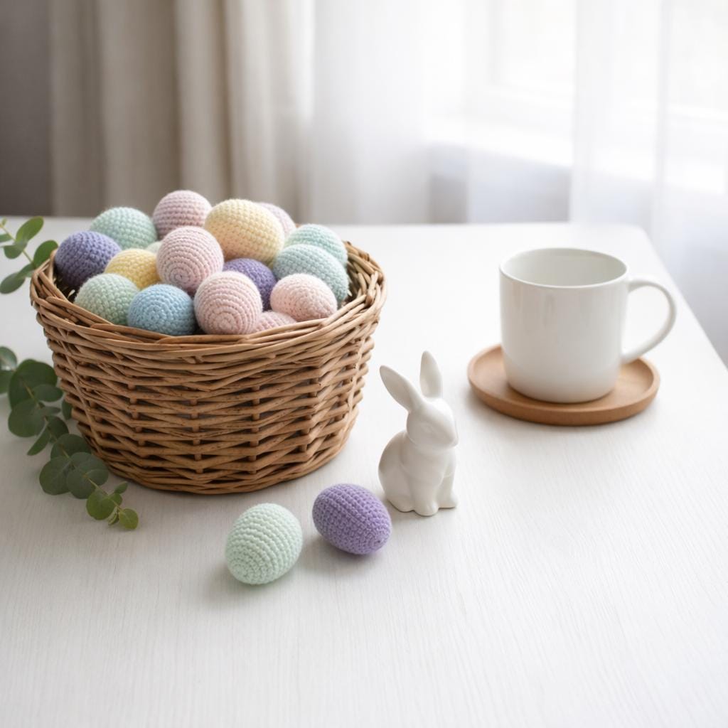 Amigurumi Easter Egg Crochet Pattern PDF - Beginner Friendly - Instant ...