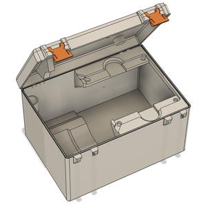 Xtool F2 Ultra UV Inner Engraving Lens Case / Storage Box - DIGITAL FILE
