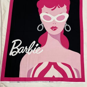 Barbie Riley Blake Fabric Quilt Panel 100% Cotton - Etsy