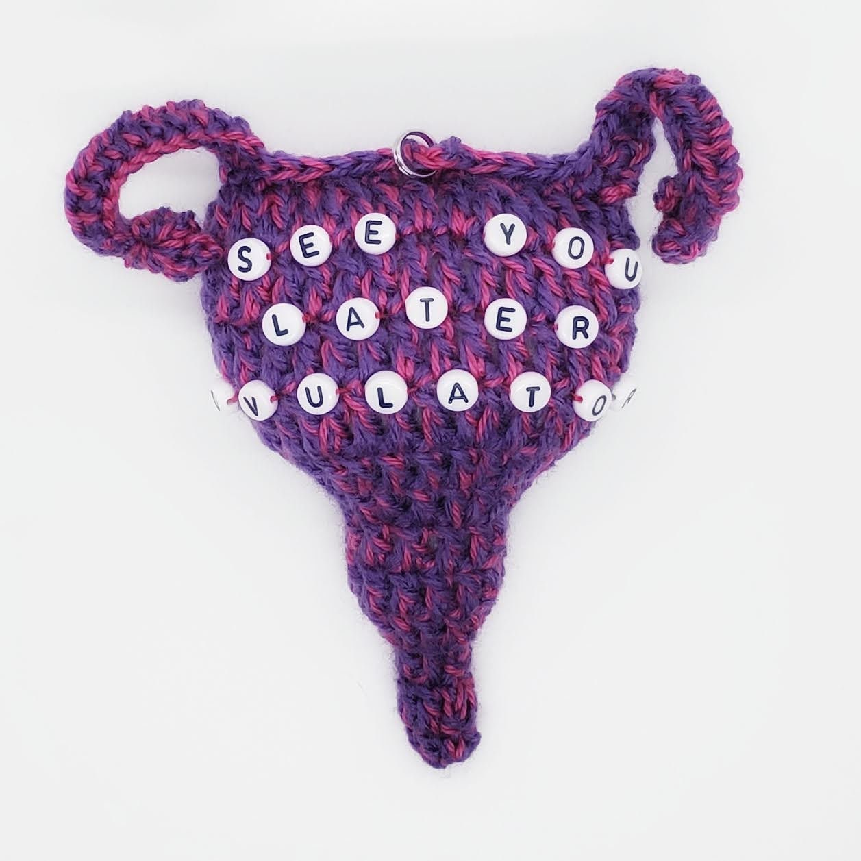 See You Later Ovulator Funny Hysterectomy Gift Crochet Uterus Ornament Surgery Recovery Menopause Gift For Her Womens Health Ovulation Knit See You Later Ovulator Funny Hysterectomy Gift Crochet Uterus Ornament Surgery Recovery Menopause Gift For Her Womens Health Ovulation Knit
