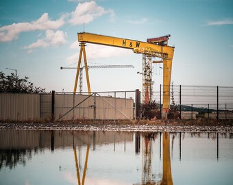 Harland & Wolff Crane Print - Belfast Photography - Irish Wall Art