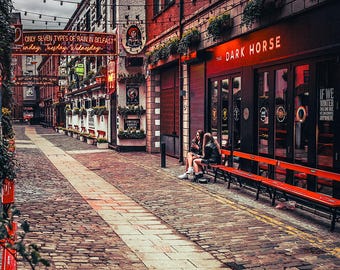 Commercial Court Street Print - Belfast Photography - Irish Wall Art