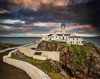 Fanad Head Lighthouse Print - Donegal Photography - Irish Wall Art