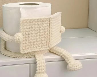 Crochet Toilet Paper Holder Pattern: Funny Bathroom Amigurumi (PDF Download)