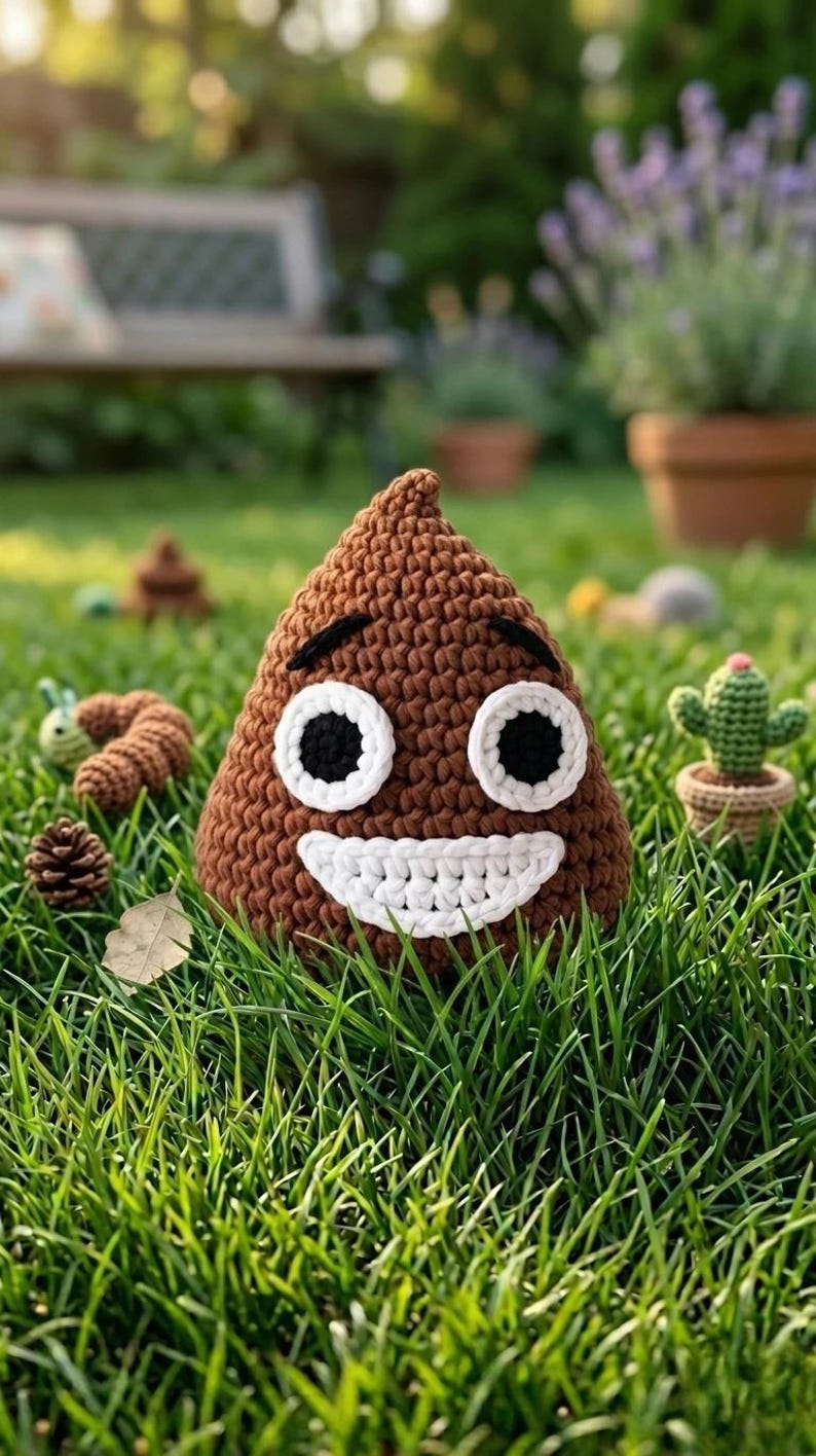 Mini Poop Crochet Funny Poop Amigurumi Crochet Pattern (digital PDF), PDF Download - Etsy