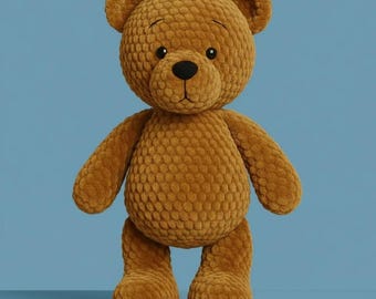 Adorable Amigurumi Teddy Bear-Crochet Pattern PDF