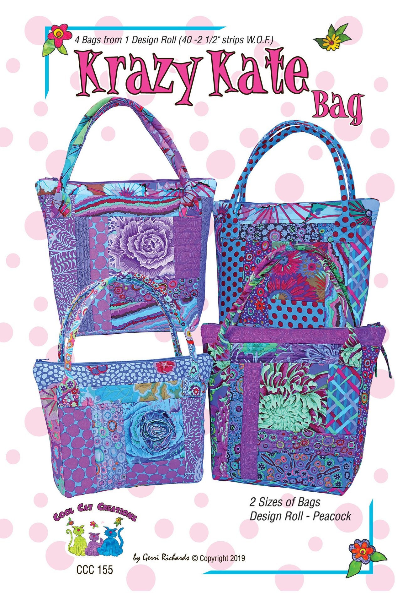 Raindrop Bag Sewing Pattern – K.Azcona Designs