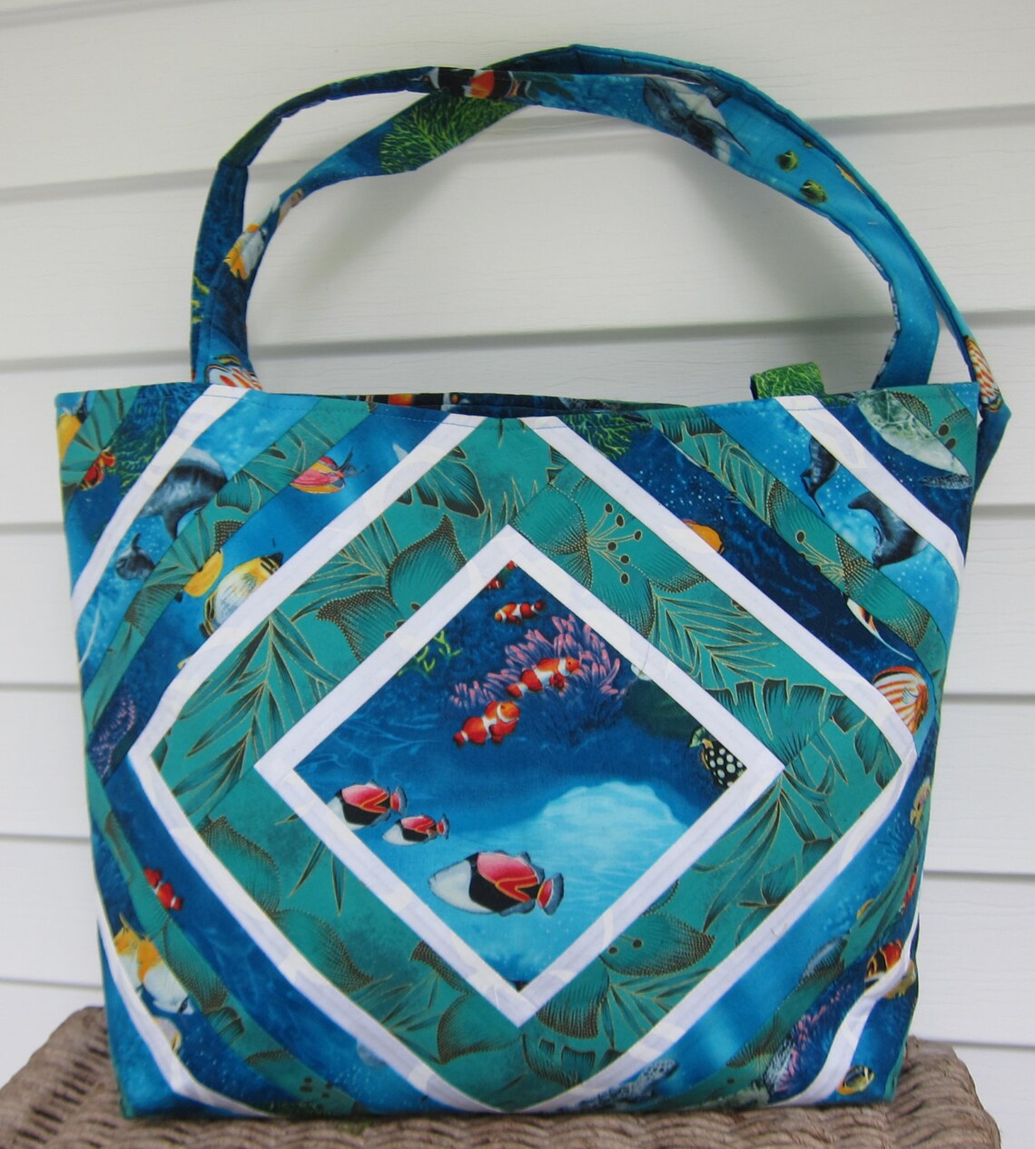 The Big Bag Theory Pattern a Big Bag Pattern With Lots of Etsy