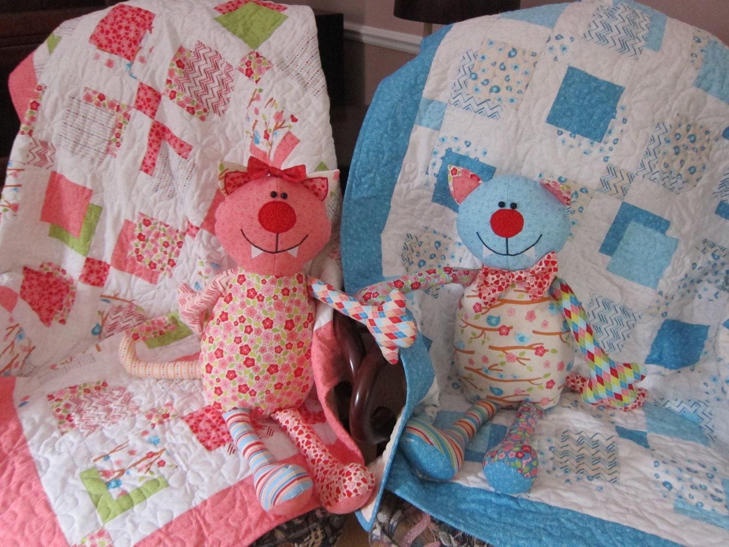 cool cat pajama bolsa pattern