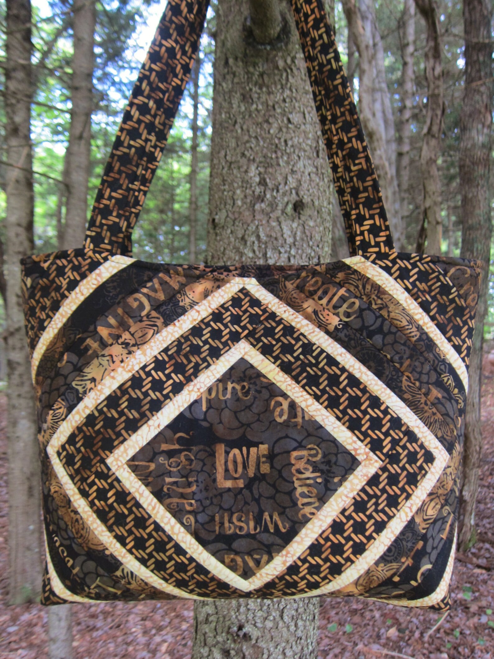 The Big Bag Theory Pattern a Big Bag Pattern With Lots of Etsy