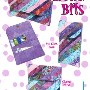 Little Bits Wallet Pattern with Change Purse and Glasses Case