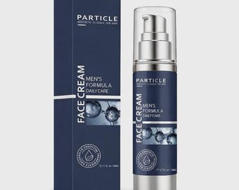 Men’s Daily Face Cream by Particle Hydrating Skincare, Non-Greasy Moisturizer