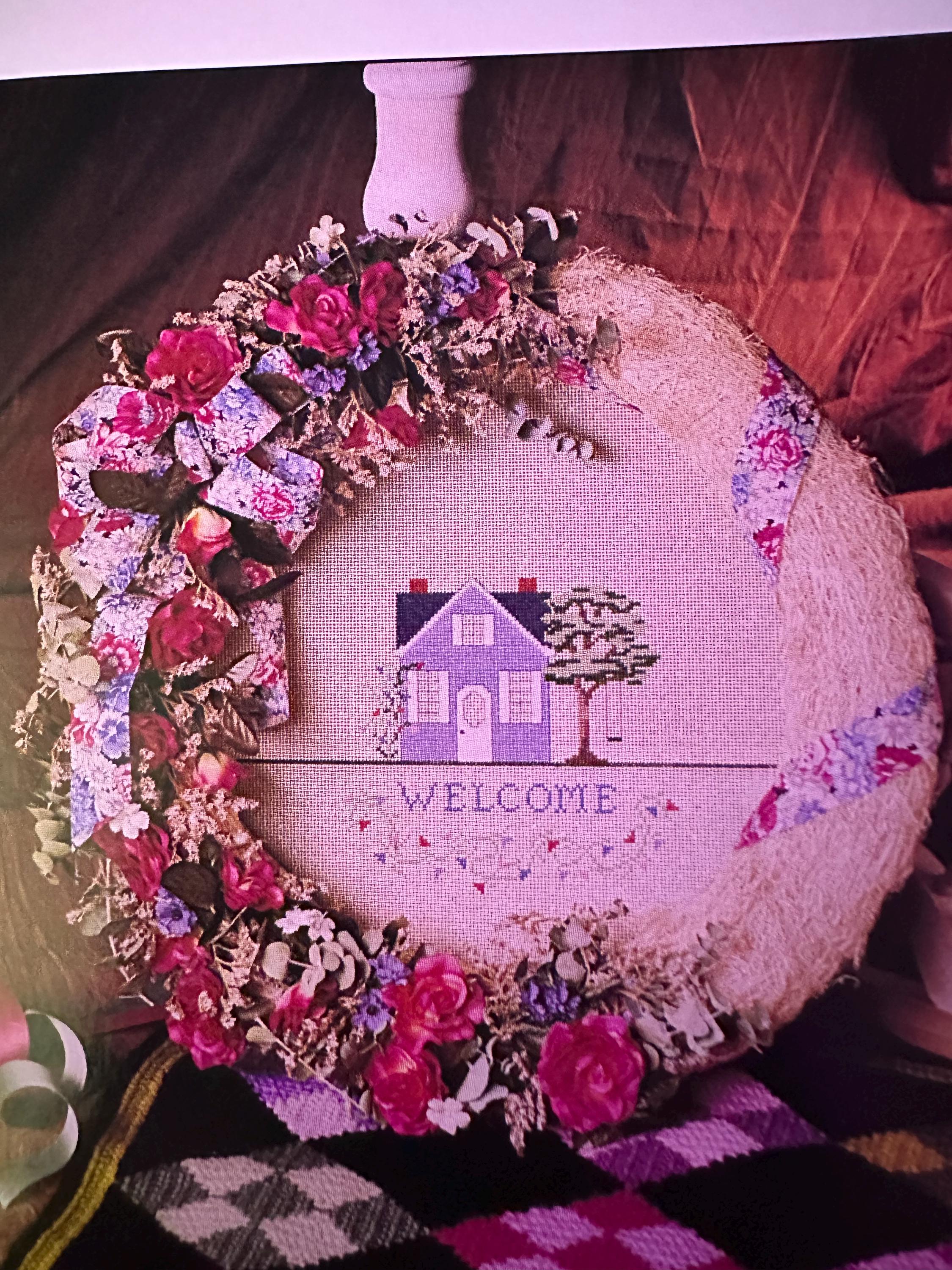 Vintage Crochet Wreath and Rug Patterns - Etsy