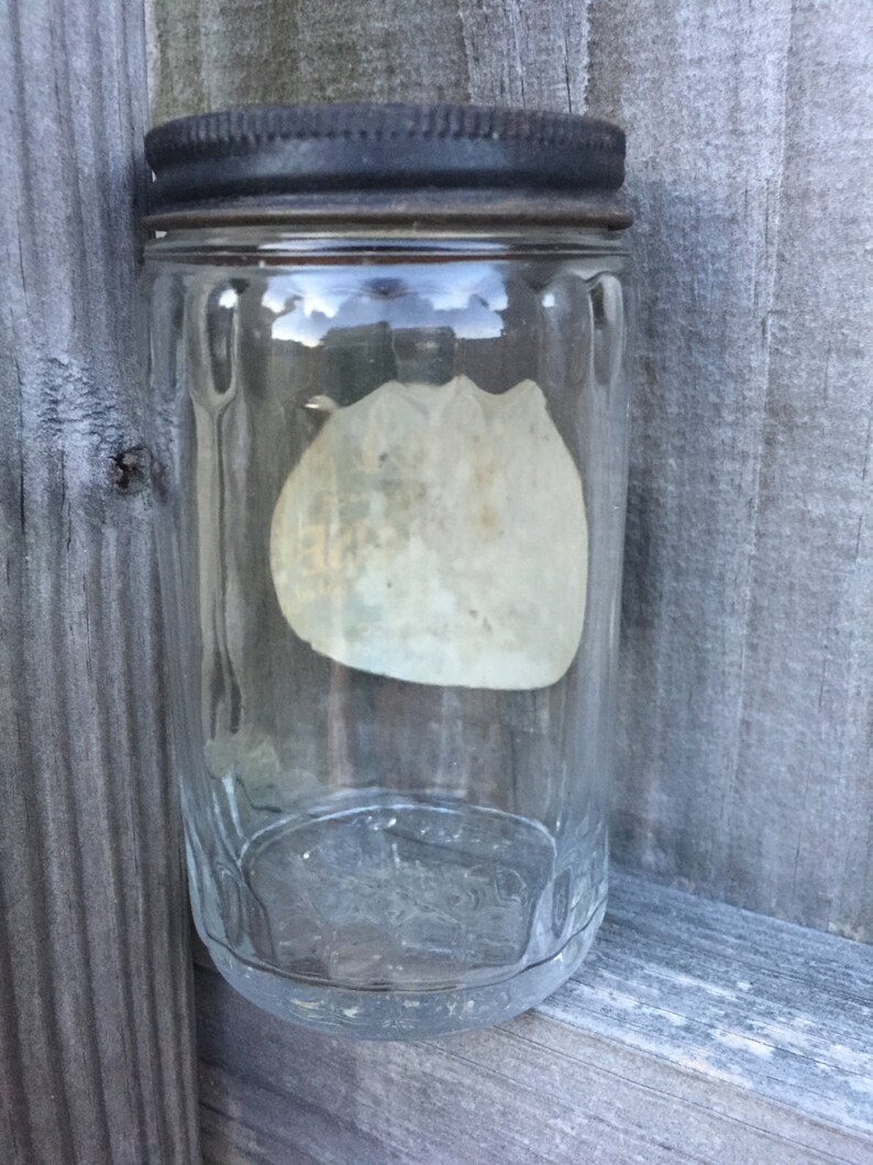 Duke's Mayonnaise Jar C.F. Sauer's Company Vintage Etsy