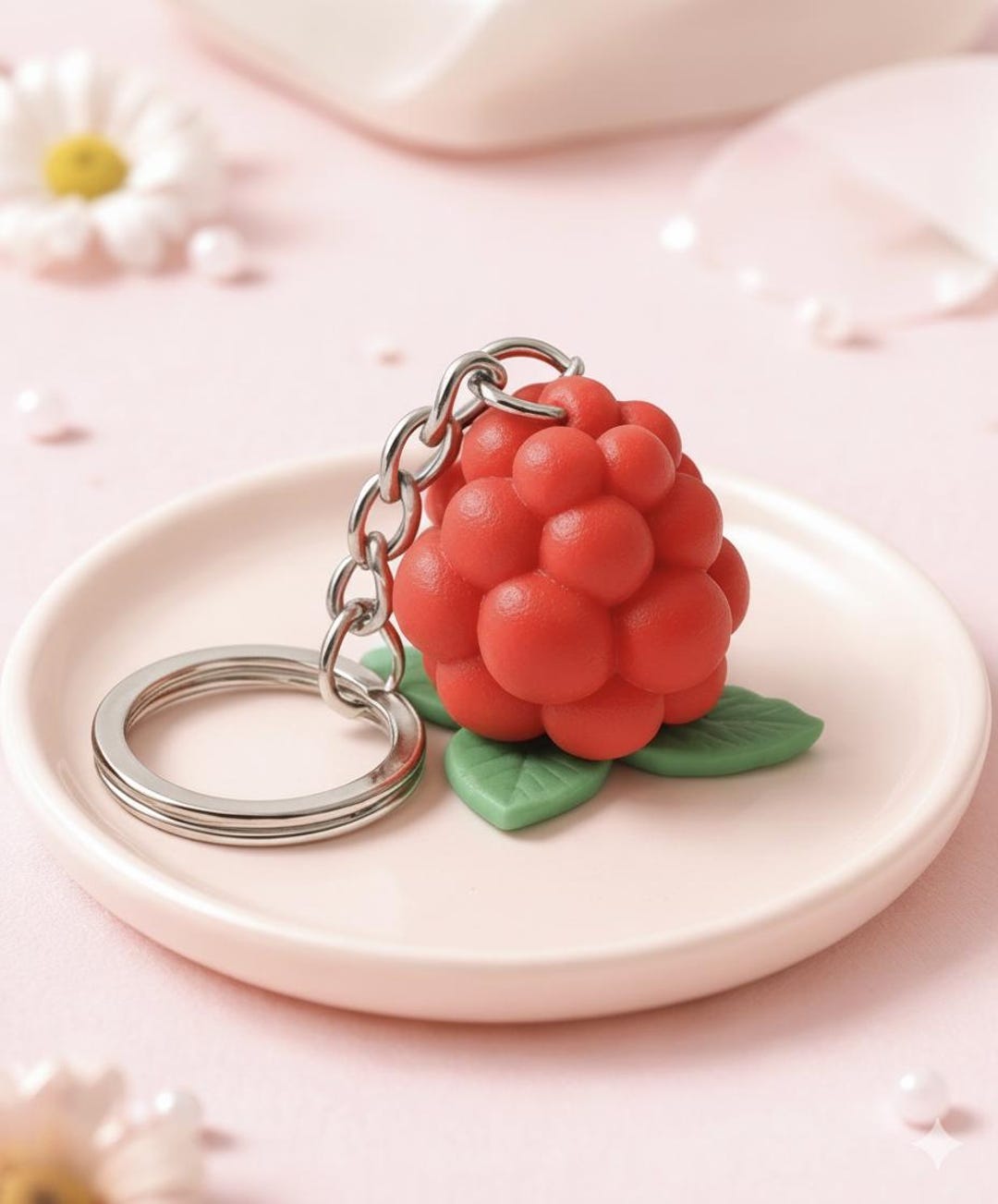 Berry Keychain – Fruit Charm – Gift Idea for Her – Bag Charm – Bag ...