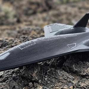 3D Printed SR-72 Darkstar Model Kit USAF Hypersonic Stealth Spy Plane Scale Display Top Gun Aviation Gift Military Enthusiast
