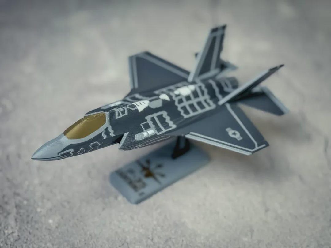3D Printed F-35 Lightning II Model Kit USAF 5th Generation Stealth ...