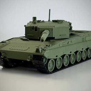 3Dプリント製レオパルト2 AVプロトタイプ主力戦車モデルキット 1/35スケール ドイツ NATO レアな装甲車両コレクターギフト
