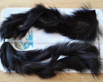Charcoal..... Fly Tying Material. Rabbit Fur Strip ... Color. Feather.