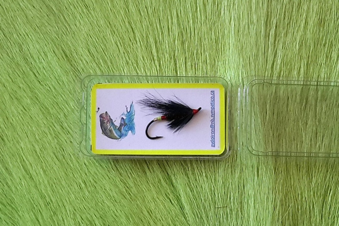 Fly Fishing Flies.... Salmon .. Hair Wing... Undertaker.. 6 Etsy
