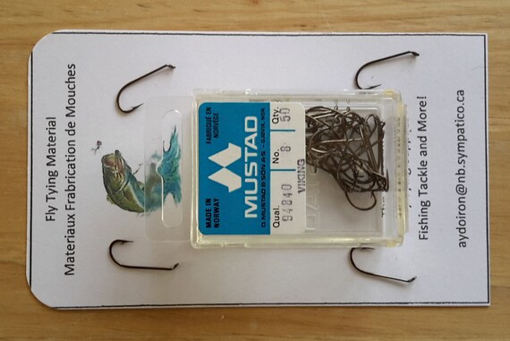 /" Mustad /" #94840-24 Dry Fly Hooks.. Fly Tying