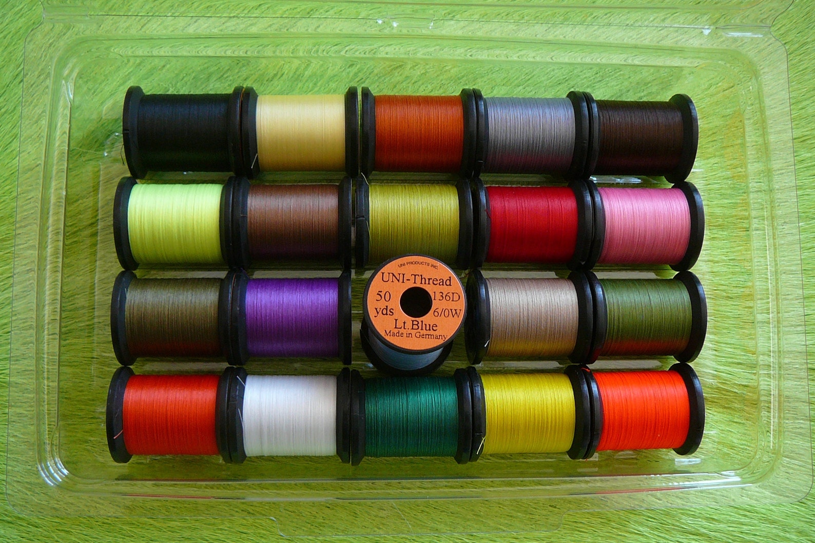 Fly Tying Thread. 6 Exclusive Unitray Organizer From Etsy