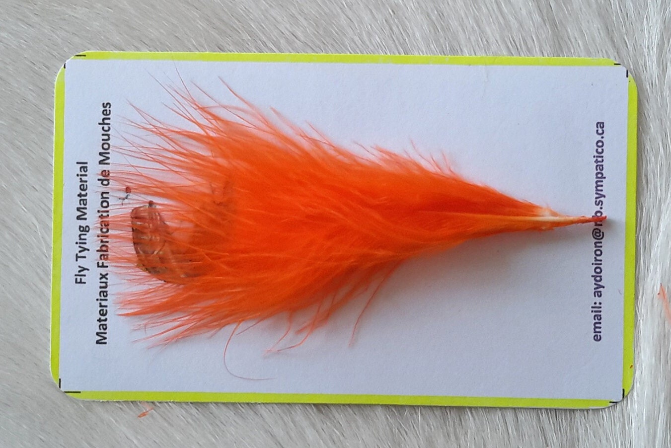 Fly Tying Material. feather. Grade a 