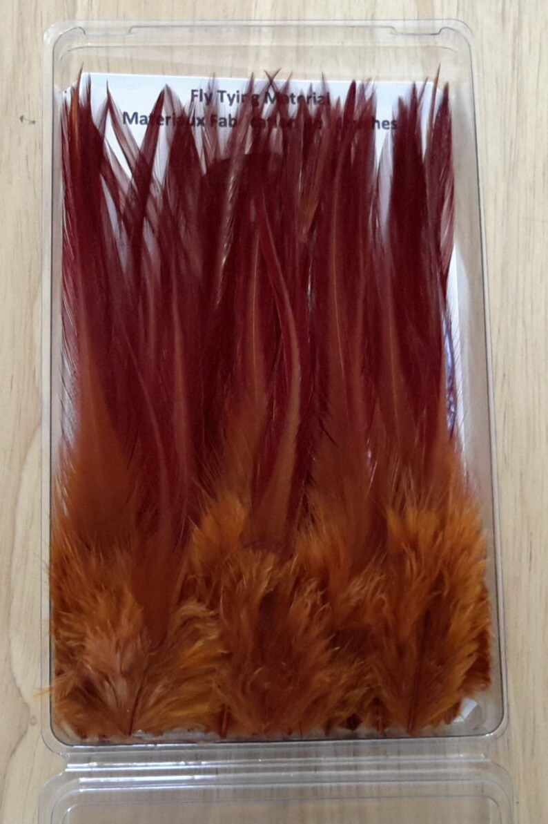 Fly Tying Material. Select Rooster Saddle Hackle feather Etsy