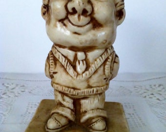 Grandpa You're Very Special Motto Figurine #9068  Sillisculpt Russ Berries Co's Made in USA  1973-1975