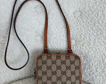 Gucci GG Canvas Mini Crossbody Bag