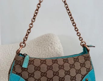 Gucci GG Monogram Nailhead Pochette