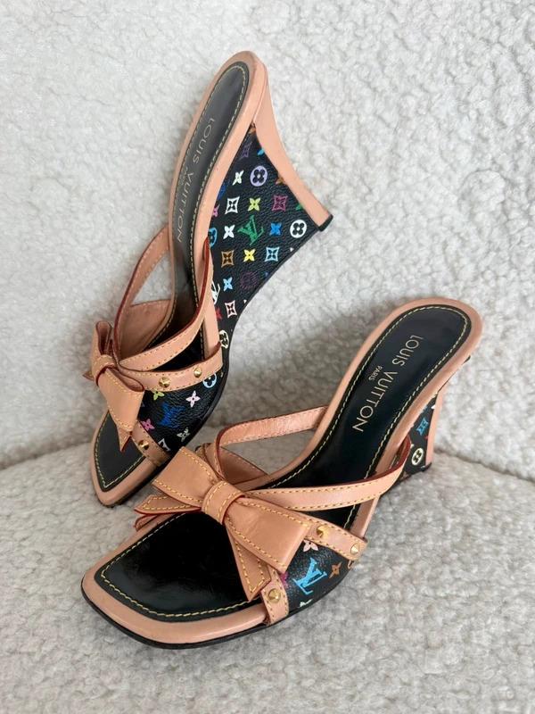 Vintage Louis Vuitton Sandals - Etsy