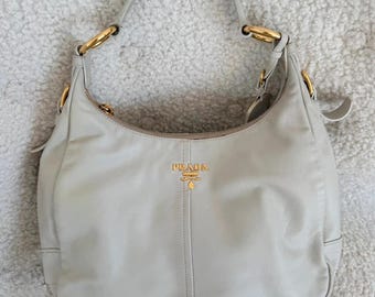 Prada Vitello Daino Hobo Bag