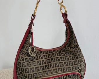 Fendi Zucchino Chef Hobo Bag