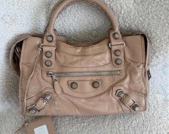 Balenciaga Le City Handbag – Beige