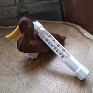 Antique Style Duck Decoy Floating Pool Thermometer image 6