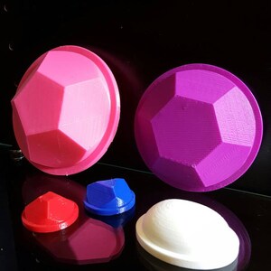 Steven Universe Gems 3D Printed Cosplay Fan Art