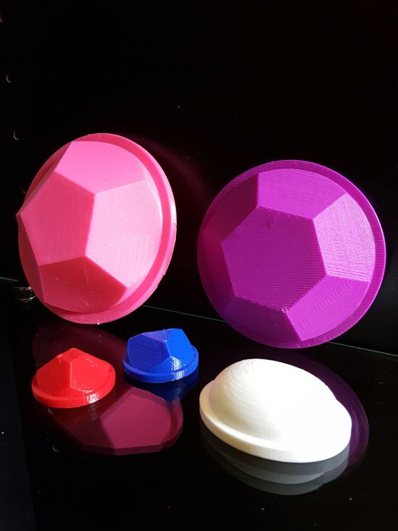 Steven Universe Gems 3D Printed Cosplay Fan Art image 2