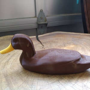Antique Style Duck Decoy Floating Pool Thermometer image 2
