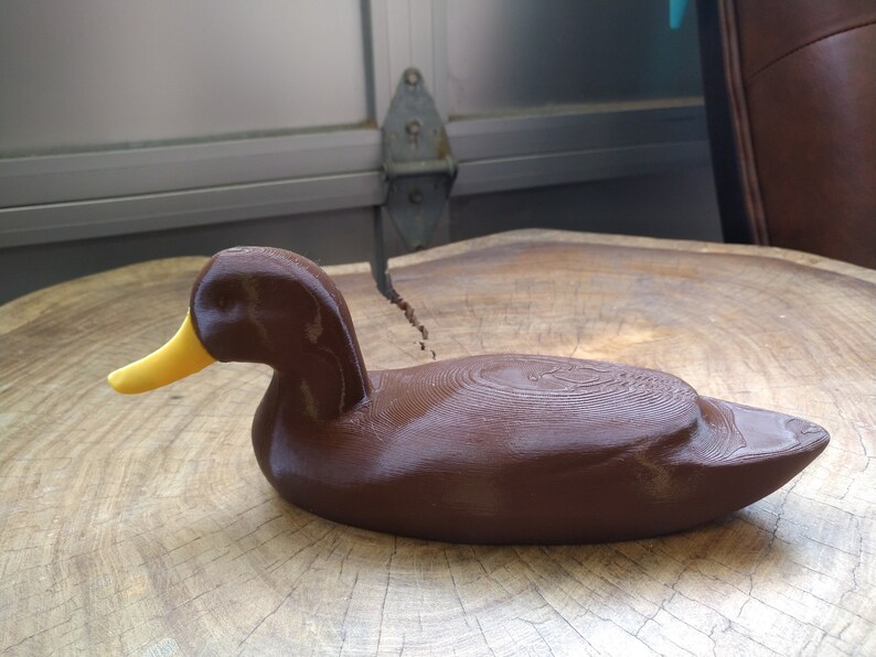 Antique Style Duck Decoy Floating Pool Thermometer image 2