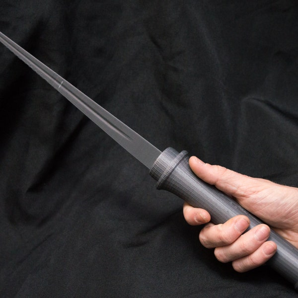 Bovennatuurlijke cosplay Castiel Angel Blade fanart