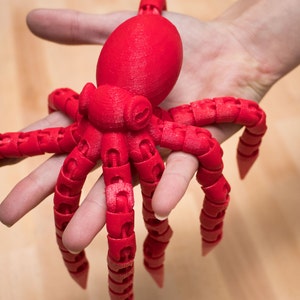 Octopus 3D Printed Bendable Toy image 2