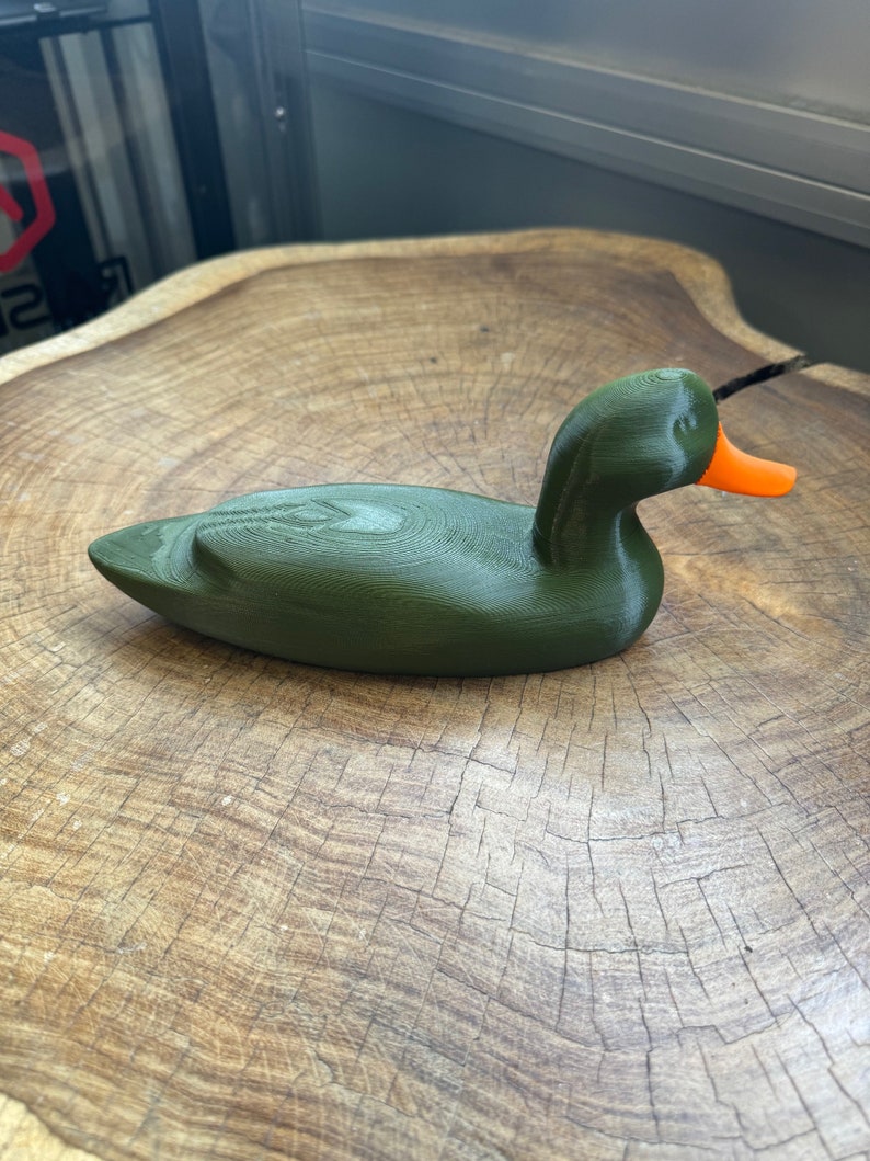Antique Style Duck Decoy Floating Pool Thermometer image 10