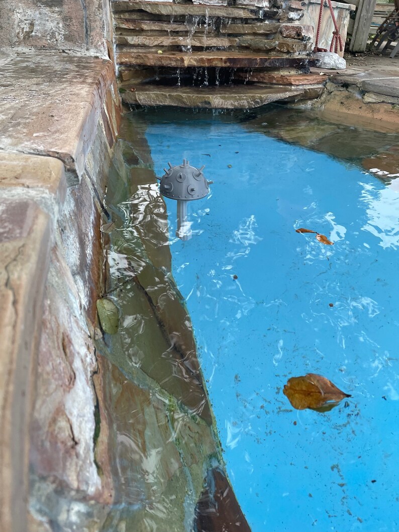 Termômetro flutuante de piscina de mina marítima imagem 3