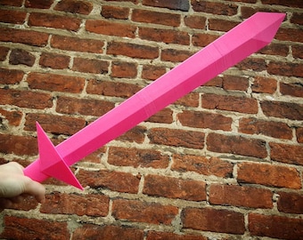 Cosplay de Fionna Crystal Sword de Hora de Aventuras, arte impreso en 3D - Kit de construcción