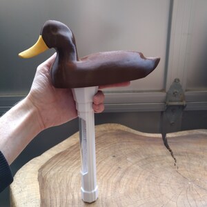 Antique Style Duck Decoy Floating Pool Thermometer image 4