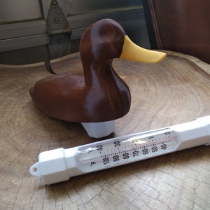Antique Style Duck Decoy Floating Pool Thermometer image 5